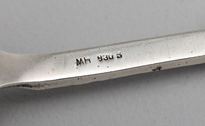Norwegian Silver 17th Century Replica Christening Spoon - Marius Hammer, Bergen